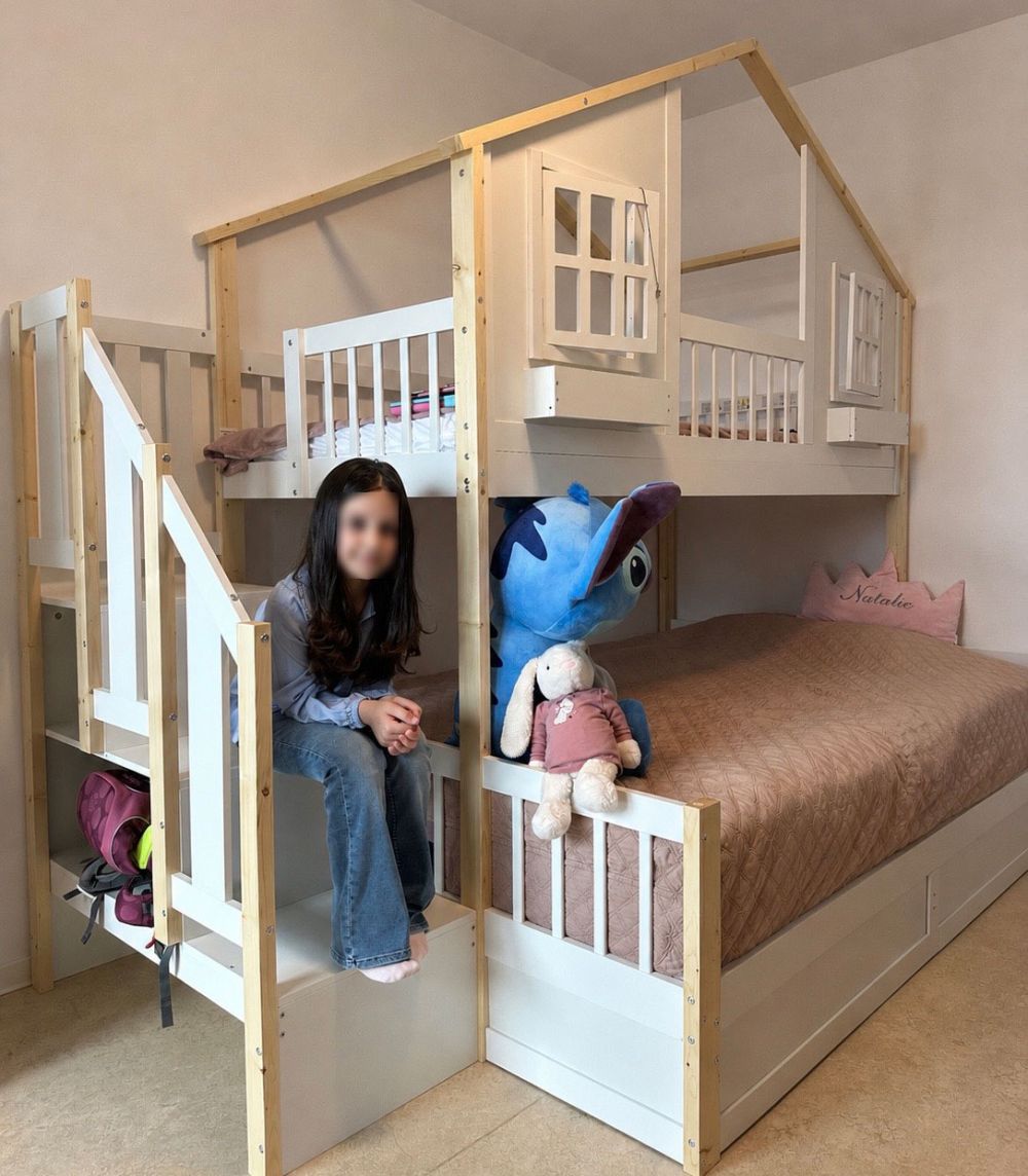 Prinzessinnen-Hochbett für Natali