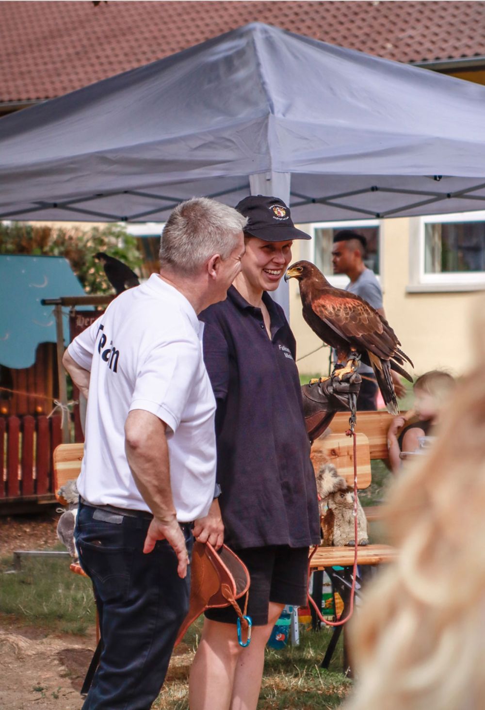 Tolle Greifvogel Show