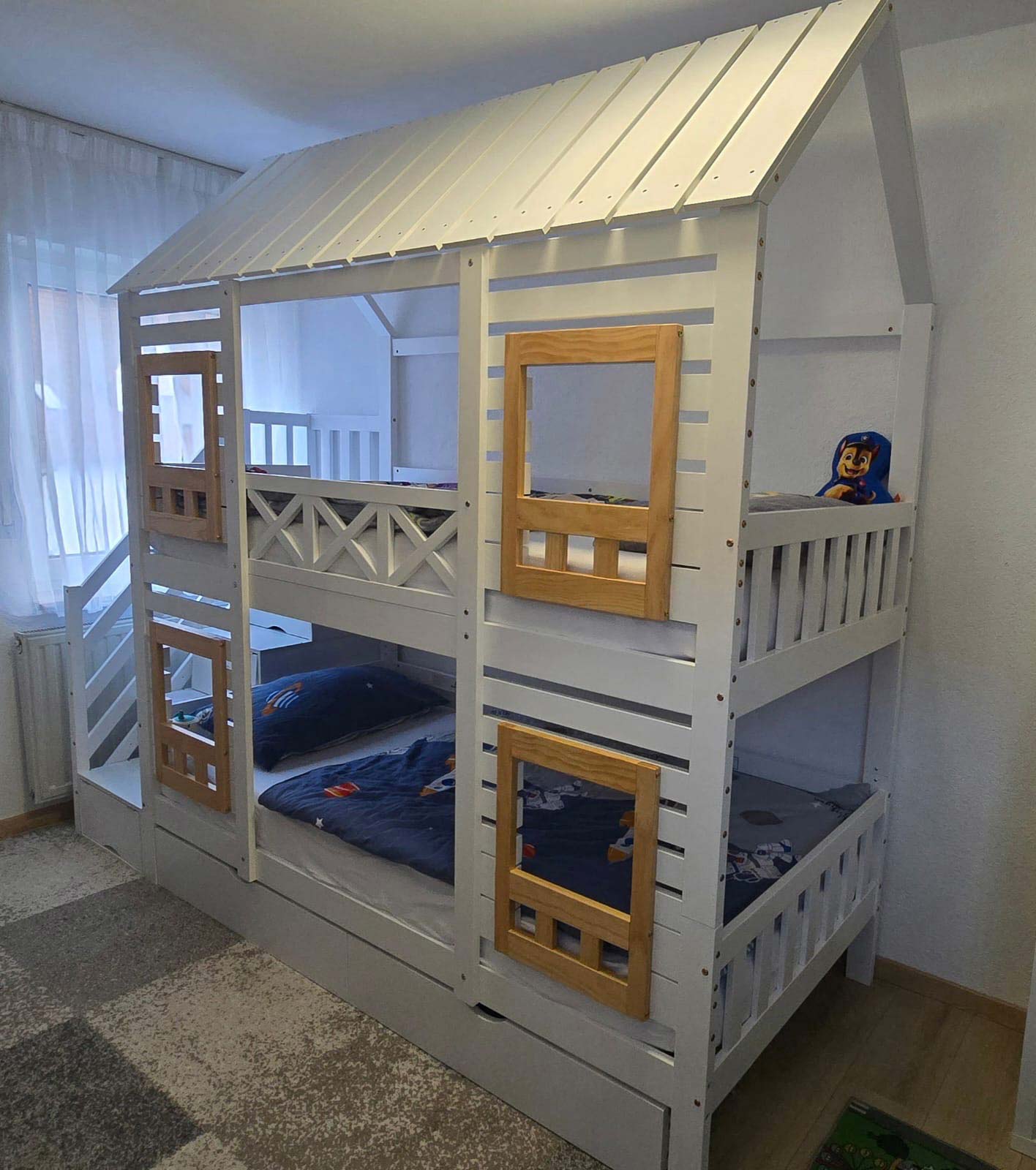 Spielhaus-Doppelbett