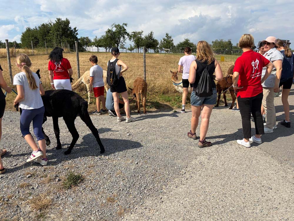 Auf der Wanderung