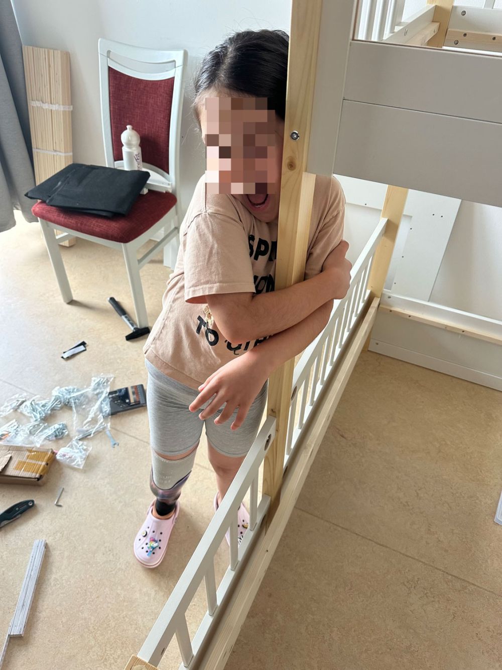 Prinzessinnen-Hochbett für Natali