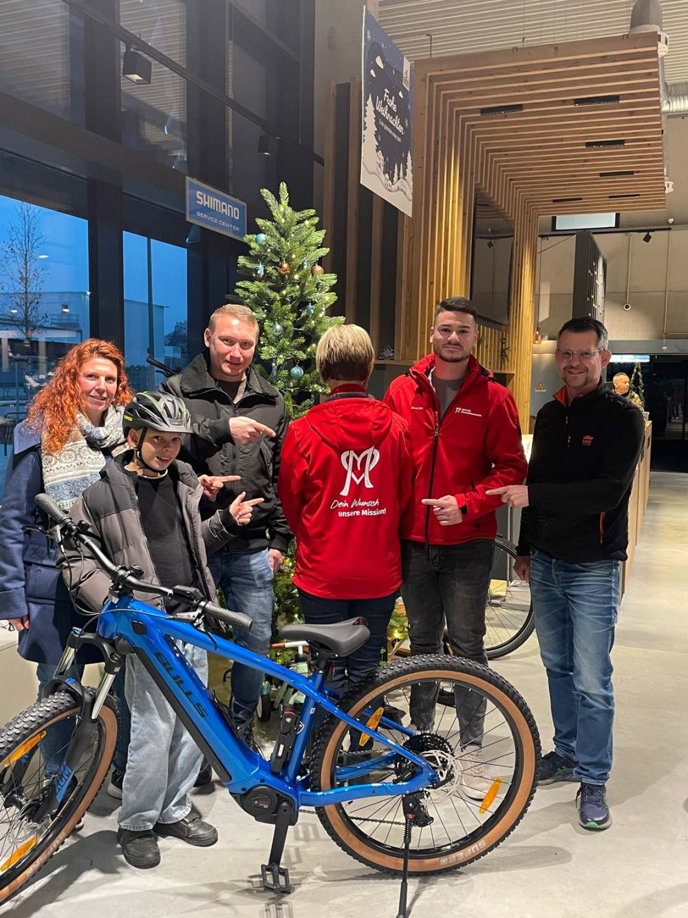 E-Bike Übergabe bei Fahrrad Carle