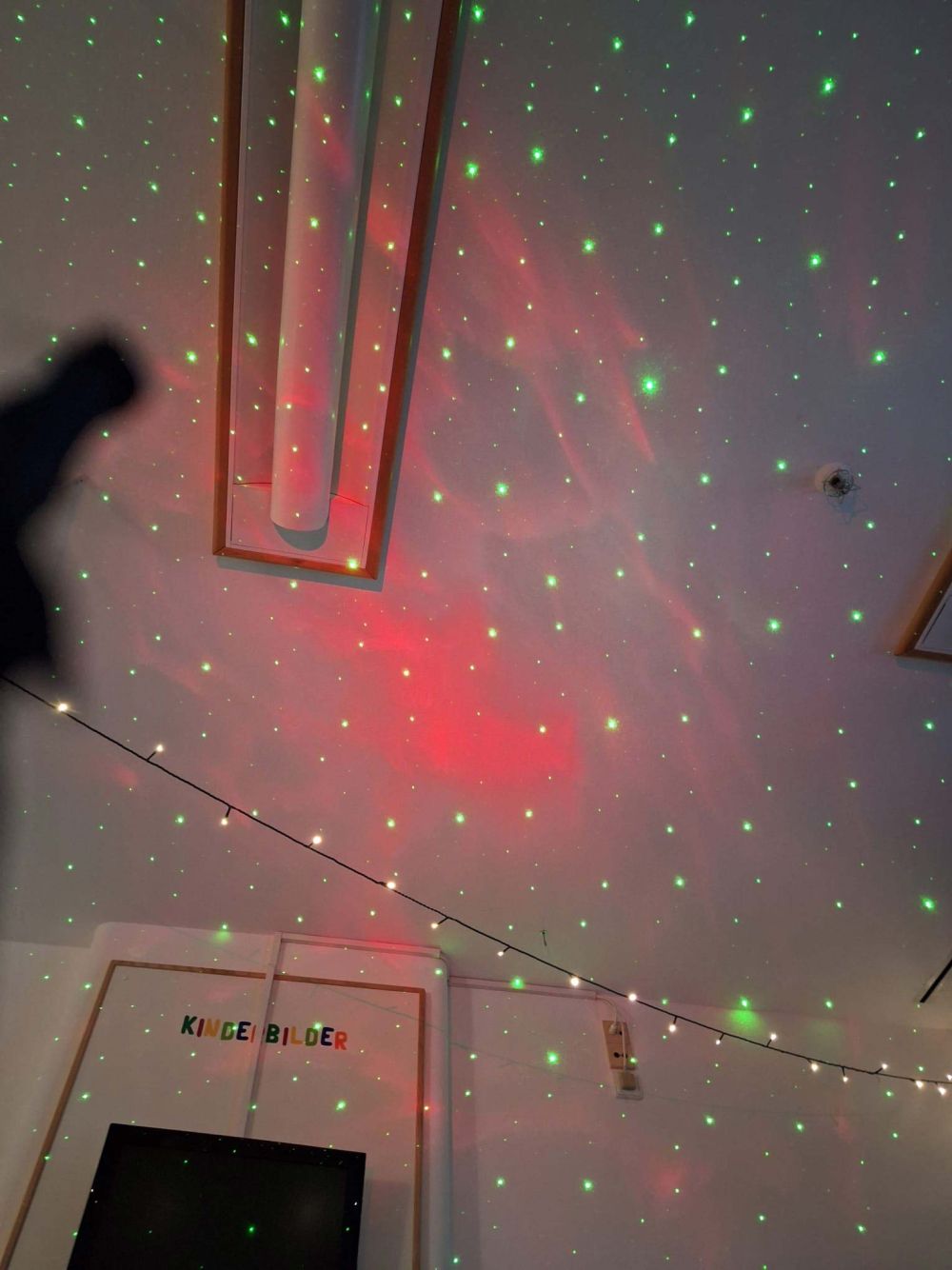 Lichter an der Decke