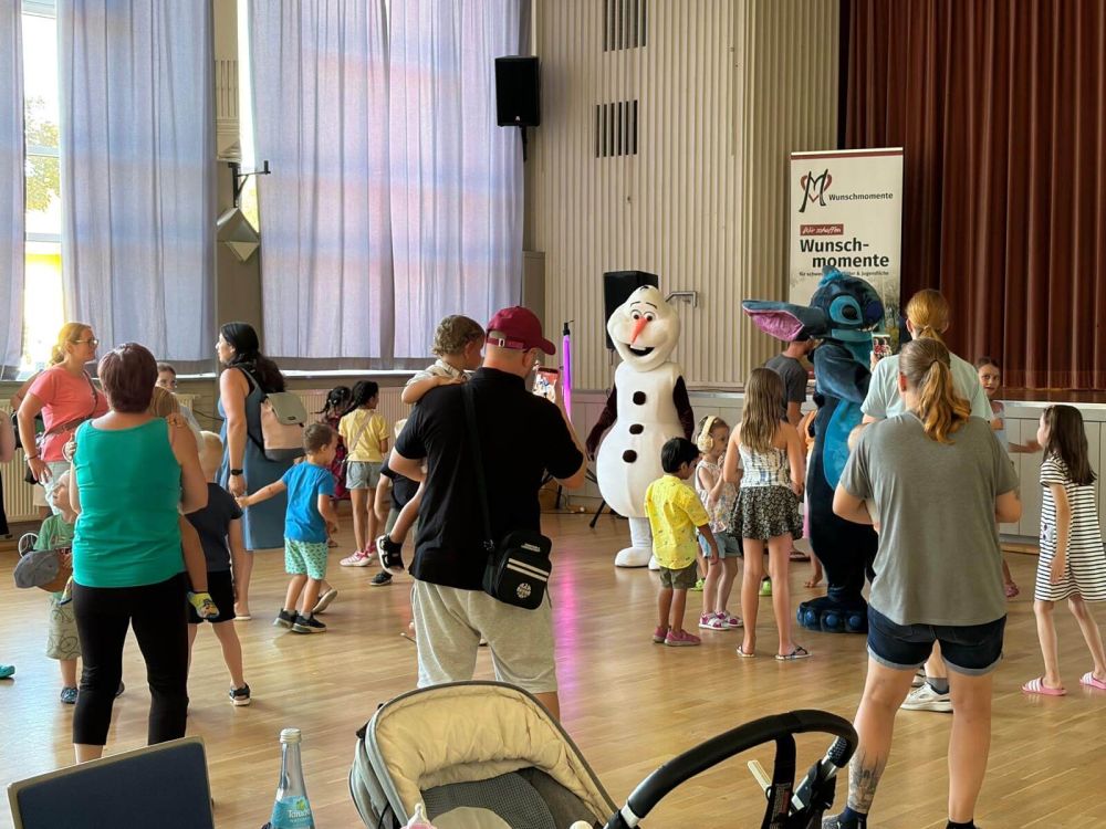 Vorführung in der Halle