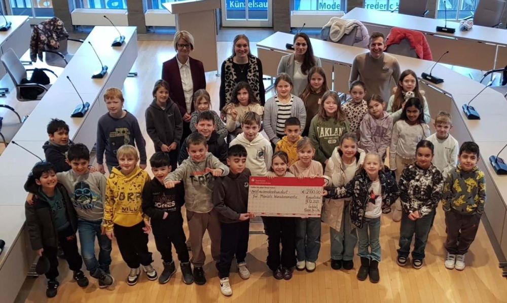 Spendenübergabe Georg-Wagner-Schule